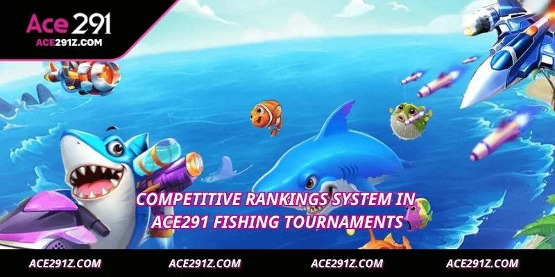 Competitive rankings system in Ace291 Fishing tournaments