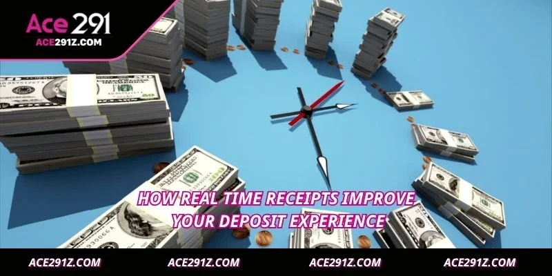 How real time receipts improve your deposit experience