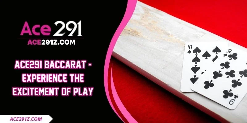 Ace291 Baccarat - Experience The Excitement Of Play