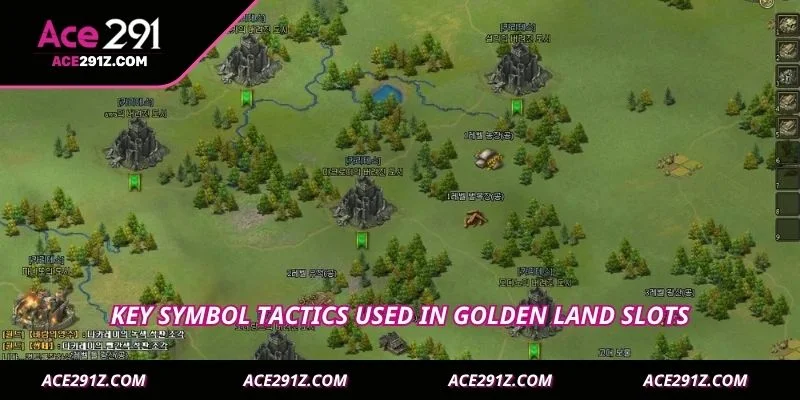 Key symbol tactics used in Golden Land slots