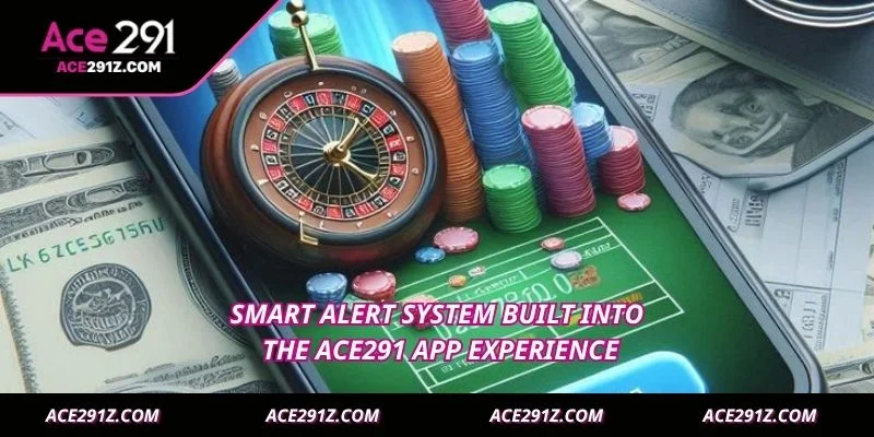 Smart alert system built into the Ace291 app experience