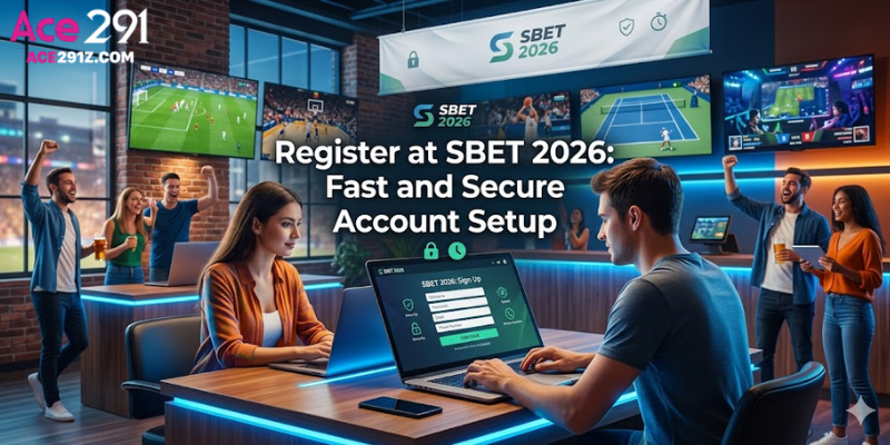 Register at SBET 2026: Fast and Secure Account Setup